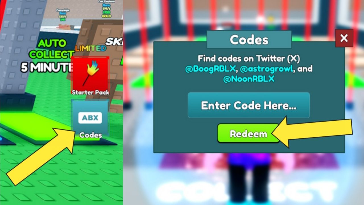 capybara redeem screenshot