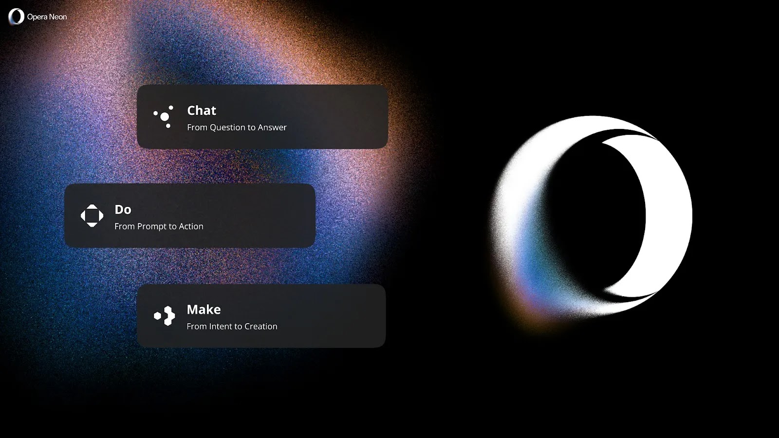 Opera neon AI browser