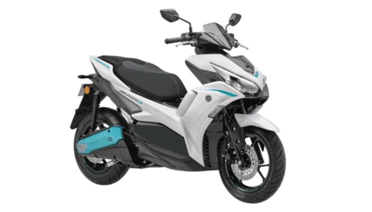 Yamaha Aerox-E side view