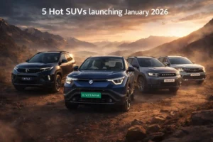 5 new SUVs kia seltos, Renault duster, maruti e vitara, tata harrier & safari petrol showing off roading capabilities