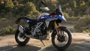 5 Motorcycles Launching in India This January You Should Know Bmw F 450 GS in blue colour
