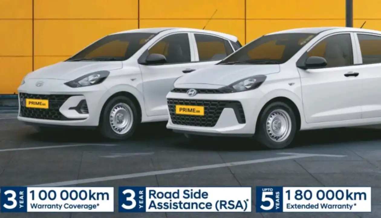 Hyundai Prime SD sedan exterior white color