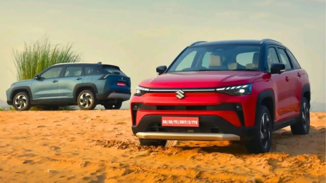 Maruti Victoris and Grand Vitara SUV models contributing to November 2025 sales performance with 12300 and 11339 units respectively
