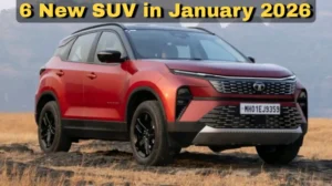 India's January 2026 Car Lineup: 6 New Models Land Soon Six new SUVs launching in January in india poster
