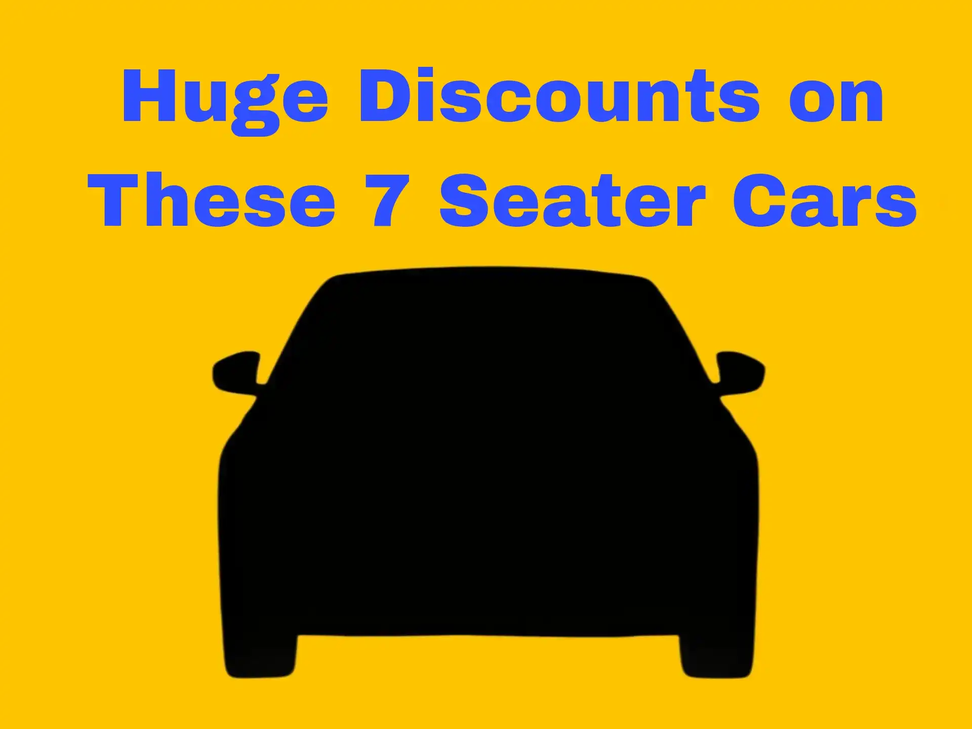 Top 7 seater cars disco6