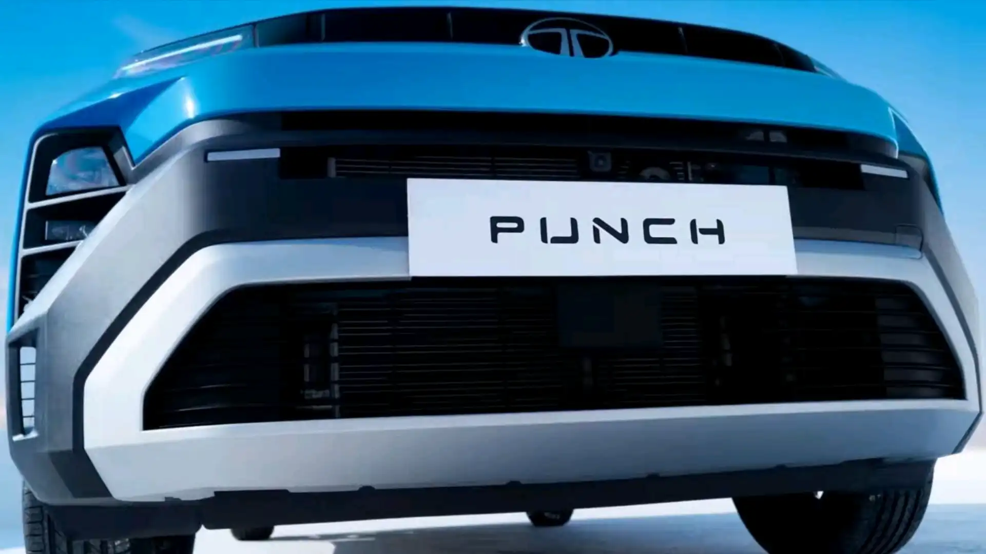 Tata Punch facelift front teaser image