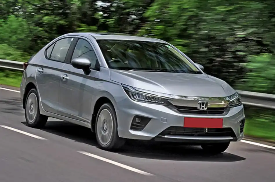 Honda City exterior side profile shot